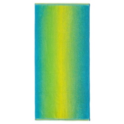 grace grand spa Duschtuch Vital Neon mit stylischem Farbverlauf grün 