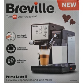 Breville PrimaLatte II VCF108X-01 silber