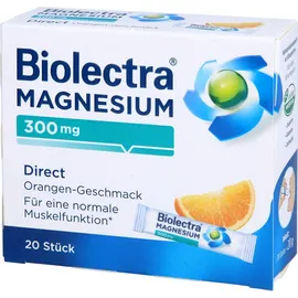 Hermes Arzneimittel Biolectra Magnesium 300 mg Direct Orange Pellets 20 St.