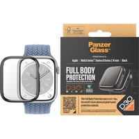 PANZER GLASS PanzerGlass Full Body Apple Watch 2023 41mm with D3O black, Smartwatch Schutzfolie, Transparent