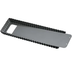 KAISER La Forme Plus Tarte- und Quicheform mit Hebeboden, rechteckig, 35 x 13 cm