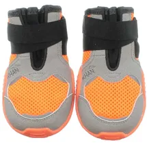 I-DOG Khan Pad N'Air Hundeschuhe 2 Stück Orange 70 mm