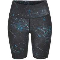 LASCANA ACTIVE Shorts Damen schwarz, blau Gr.M (40/42)