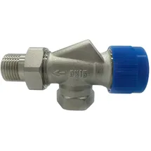 Belrad Thermostatventil Vorlaufverschraubung 1/2 Zoll Axialform Ventil für Heizkörper