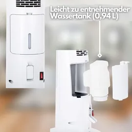 Zilan 3in1 Keramik Turmheizlüfter 12h Timer 2200 W