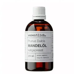 wesentlich. Mandelöl kaltgepresst 100 ml