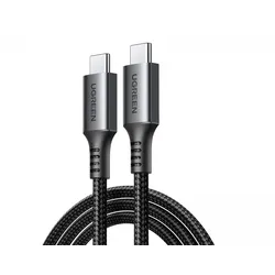 UGREEN Schnelles Aufladen USB-C zu USB-C PD Kabel 1m - Schwarz/Grau