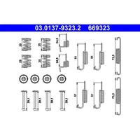ATE Zubehörsatz Feststellbremsbacken CHEVROLET,DAEWOO 03.0137-9323.2