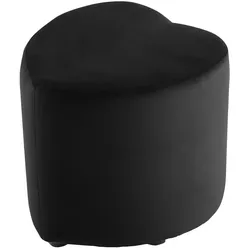 Hocker  Love ¦ schwarz ¦ Maße (cm): B: 45 H: 47 T: 47