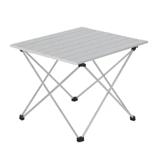 Woltu Campingtisch Alu Silber