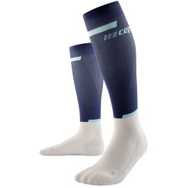 Cep Herren The Run Compression Tall Socks blau