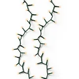 MARELIDA LED Baummantel Lichterkette 1-2 GLOW 7 Stränge 700LED H: 2,1m Timer für Außen