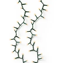 MARELIDA LED Baummantel Lichterkette 1-2 GLOW 7 Stränge 700LED H: 2,1m Timer für Außen