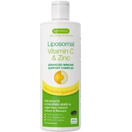 Igennus Healthcare Nutrition Liposomales Vitamic C & Zinc 450 ml