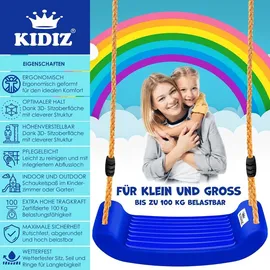 Kidiz Schaukel Kinderschaukel Set Blau