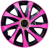 NRM Radzierblende Drift EXTRA schwarz/pink 16 Zoll 4er Set