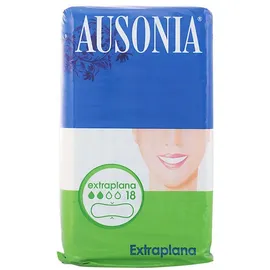 Ausonia Extra Flach Damenbinden 18 St.