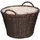 Siena Garden Aufbewahrungsbox Weidenkorb Ø 60 x 39 cm 1-tlg. Braun