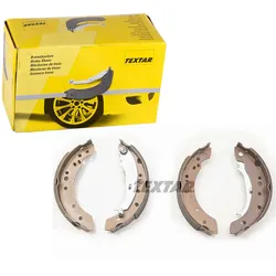 Textar Bremsbacken Mit Handbremshebel Hinterachse Für Mitsubishi Colt Smart: Bremsbackensatz Mitsubishi: Mn186120 Smart: 4544200202 Smart: A4544200202