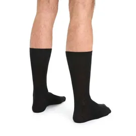 Icebreaker Lifestyle Fine Gauge Crew Socken Schwarz S/M 36-42
