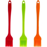 AWAVM Dimiff Küchenpinsel, Silikon, Lebensmittelpinsel, 21 cm, hitzebeständig, Profipinsel, BPA-frei, Edelstahlkern, Silikonpinsel