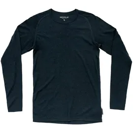 Devold Lauparen Merino 190 Langarmshirt Herren Blau L