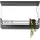 LUCIDE Miravelle 3-flg. 22 cm schwarz Metall