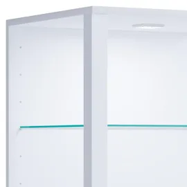 VCM Vitrine - weiß ¦ Maße cm