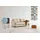 Innovation Living Schlafsofa Cubed mit Armlehnen Stoff Sand Grey 160 cm