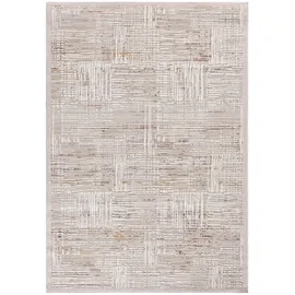 mazovia Teppich Beige, Ecru, Creme, Textil, Abstrakt Rechteckig, 120x170 cm, Oeko-Tex® Standard 100, Teppiche - Böden, Teppiche