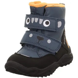 superfit GLACIER Warm Gefütterte Gore-tex Schneestiefel, Schwarz Orange 0000, 25 EU Weit