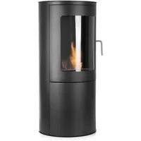 Moritz Ethanol Kamin Kaminofen I 96 x 44 x 30 cm Wandkamin I 1,5 Liter Brenner I Bioethanol Kamin I Bio Ethanol Kaminofen Indoor Outdoor I Innen Außen I Bioethanol Brenner I Brennertopf