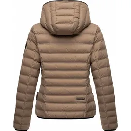 Navahoo Damen Stylische Steppjacke Übergangsjacke mit Kapuze Neevia
