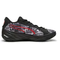 Puma Herren Basketballschuhe All-Pro NITRO Media, PUMA Black-PUMA White-For