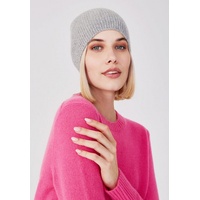 Style & Republic Beanie Kaschmir Beanie gerippt grau