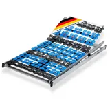Lattenrost Cloud Anti-Reflux, CUBEsleep, Kopfteil elektrisch verstellbar, Fußteil elektrisch verstellbar, Anti Reflux Lattenrost, mit Funkfernbedienung 120 cm x 200 cm x 11 cm