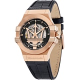 Maserati Herrenuhr Edelstahl roségold Herren