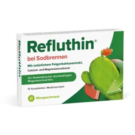 Dr. Willmar Schwabe Refluthin bei Sodbrennen Kautabletten Minze