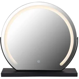GLOBO Spiegelleuchte LED dimmbar Schwarz 52 cm