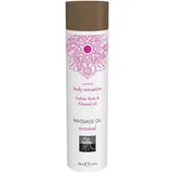 Hot Shiatsu Massage Oil sensual Indian Rose & Almond oil. Massageöl auf Basis natürlicher Öle. Mehr spass & erotik bei der Partnermassage, 106 g, 67003