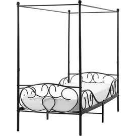Beliani Sormery 90 x 200 cm Schwarz