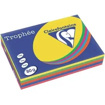Clairefontaine Trophée A4 80g/m² 500 Blatt intensiv farbig sortiert
