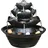 Dobar dobar® 96410e Design-Zimmerbrunnen mit 4 Schalen
