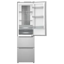 Amica KGCN 389 150 E Kühl-Gefrierkombination (282 l, 1920 mm hoch, Silber)
