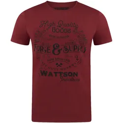 riverso Tshirt Herren Baumwolle Regular Fit RIVLeon Regular Fit Rot S