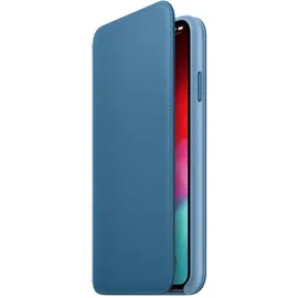 Apple iPhone XS Max Leder Folio cape cod blue