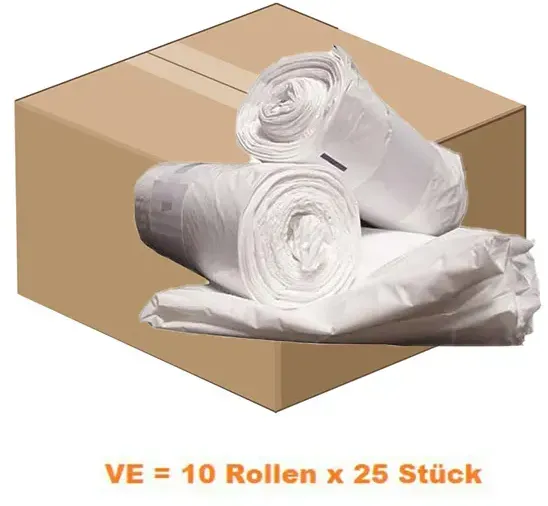 Hygienebeutel Orgavente SANILADY 250 Stück LDPE Zubehör für Treteimer Lady Bin