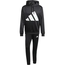 adidas Big Logo French Terry Kapuzen-Trainingsanzug Herren JX5551 - M