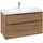 Villeroy & Boch Waschbeckenunterschrank Subway 3.0 2 Auszüge 97,3 x 47,8 x 57,6 cm Kansas Oak / Volcano Black