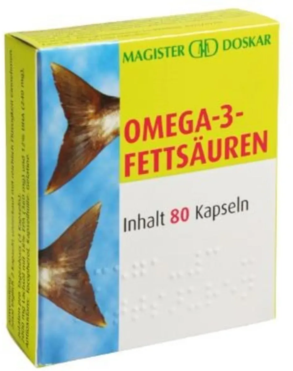 Doskar Omega-3- Fettsäure 80 Kapseln